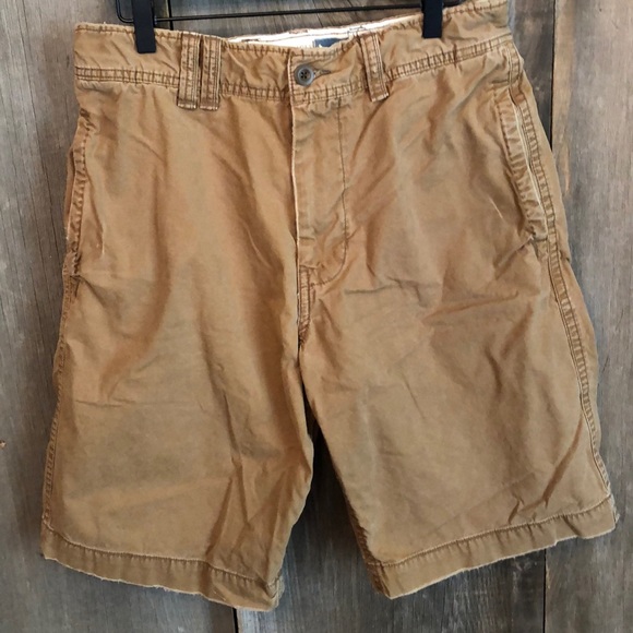 American Eagle Outfitters Other - American Eagle Flat Front Dark Khaki Shorts